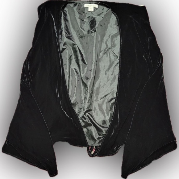 Coldwater Creek Velvet Vest — XL — EUC - Picture 3 of 7